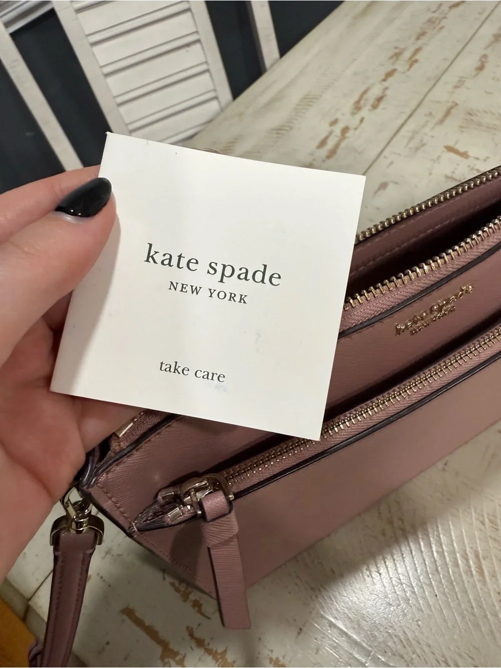 Kate Spade Pink Crossbody Bag